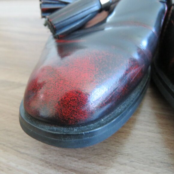 JEFFREY CAMPBELL Lawford Finch Leather Tassel Loafer Slip On Shoes EU 36 US 5.5 - Picture 7 of 15